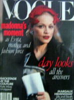 Vogue: Madonna como Evita